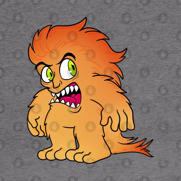 Fluffy Hair Monster by Get A Klu Comics